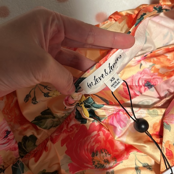 BRAND NEW For Love and Lemons Versilla Mini Dress - Picture 4 of 10